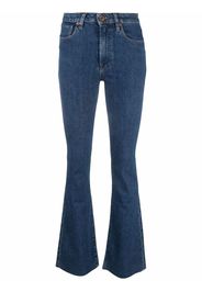 3x1 Farrah mid-rise flared jeans - Blu