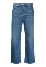 3x1 Jeans crop a gamba ampia - Blu