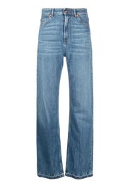 3x1 high-rise straight-leg jeans - Blu