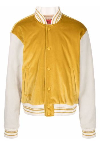 424 two-tone bomber jacket - Giallo