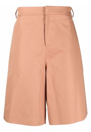 424 knee-length tailored shorts - Toni neutri