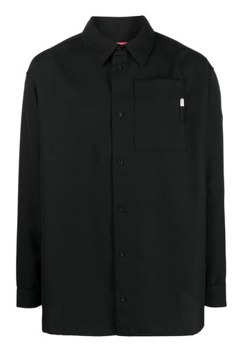 424 patch-pocket shirt - Nero