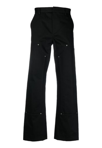 424 oversize straight-leg trousers - Nero