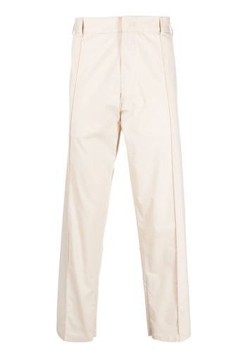 424 cotton straight-leg trousers - Toni neutri