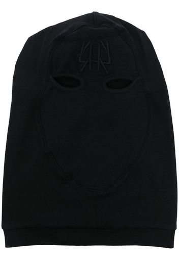 44 LABEL GROUP embroidered-logo balaclava - Nero