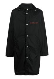 44 LABEL GROUP logo motif parka - Nero