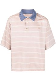 4SDESIGNS striped cotton shirt - Toni neutri