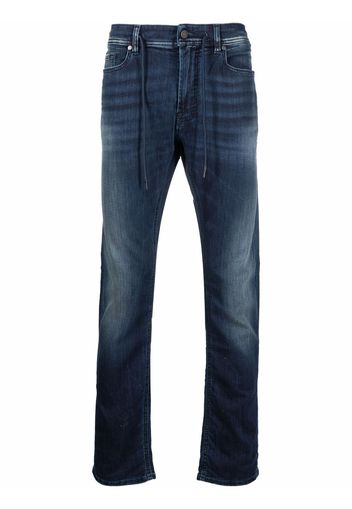 7 For All Mankind Jeans slim a vita media - Blu