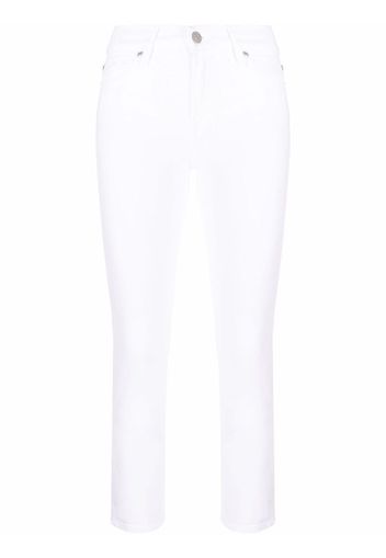 7 For All Mankind Roxanne cropped skinny jeans - Bianco