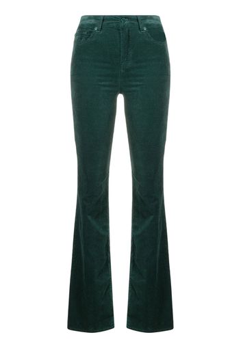 7 For All Mankind Pantaloni svasati Lisha - Verde