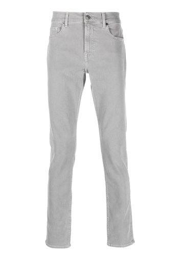 7 For All Mankind Jeans slim a vita media - Grigio