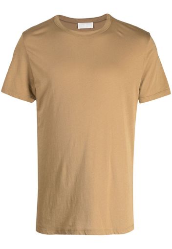 7 For All Mankind round-neck cotton T-shirt - Marrone