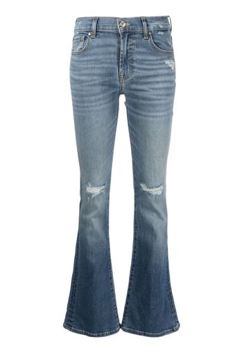 7 For All Mankind Jeans svasati a vita media - Blu