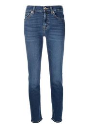 7 For All Mankind low-rise skinny jeans - Blu