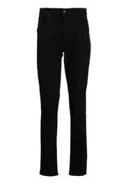 7 For All Mankind straight-leg slim-cut jeans - Nero