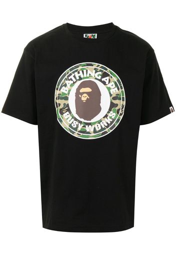 ape head print T-shirt