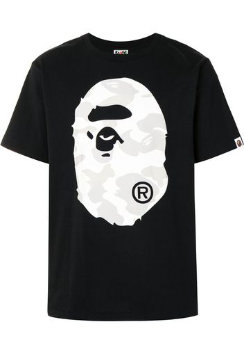 camouflage ape face cotton T-shirt