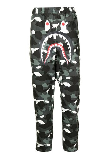 A BATHING APE® Pantaloni con stampa camouflage - Grigio