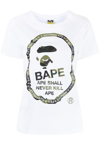 A BATHING APE® T-shirt 1st Camo - Bianco