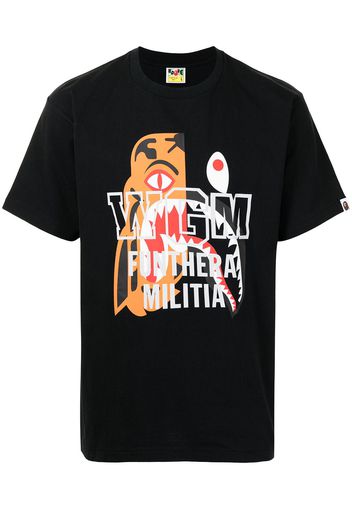 A BATHING APE® T-shirt con stampa - Nero