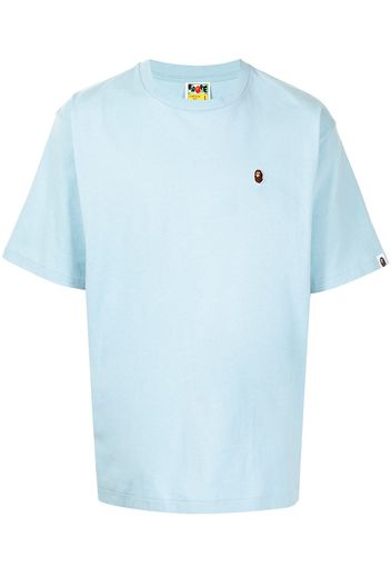 A BATHING APE® T-shirt con applicazione - Blu