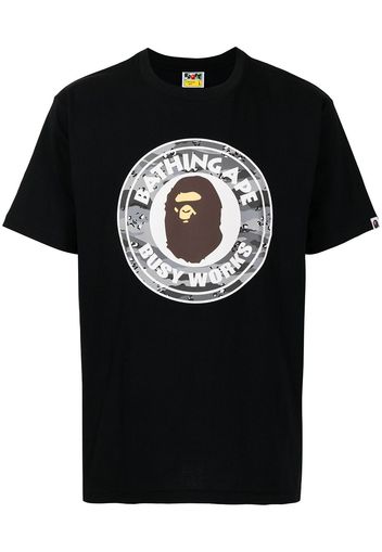 A BATHING APE® graphic-print short-sleeved T-shirt - Nero