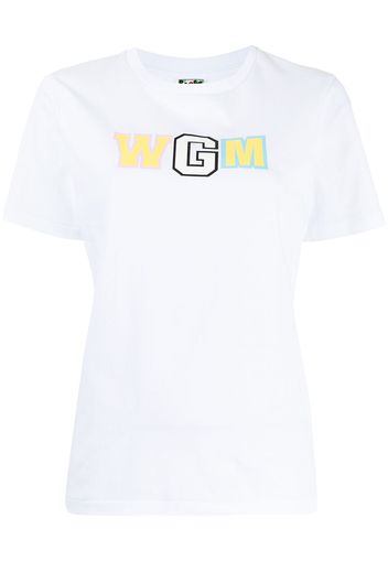 A BATHING APE® WGM print T-shirt - Bianco