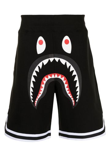 A BATHING APE® Shark Basketball Sweat shorts - Nero