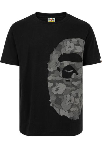 A BATHING APE® ABC Dot Reflective Side Ape T-shirt - Nero