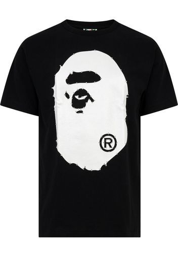 A BATHING APE® Crystal Stone Ape T-shirt - Nero