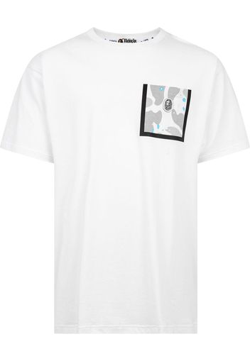 A BATHING APE® Relaxed Space Camo Pocket T-shirt - Bianco