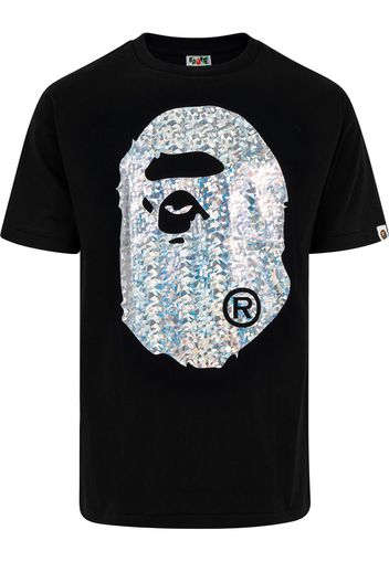 A BATHING APE® Aurora Big Ape Head T-shirt - Nero