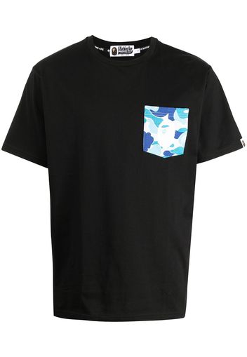 A BATHING APE® logo-print cotton T-shirt - Nero