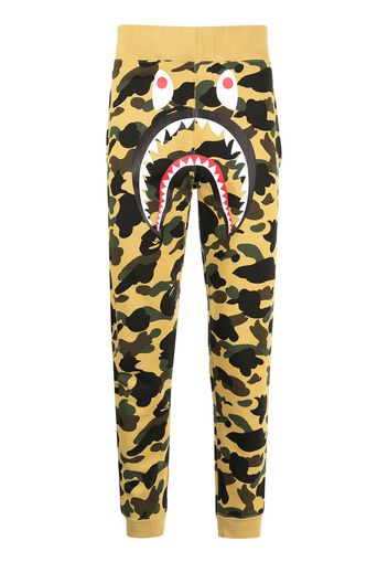 A BATHING APE® Monster camouflage-print track pants - Marrone