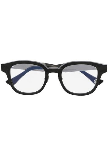 A BATHING APE® Berlin square-frame glasses - Nero