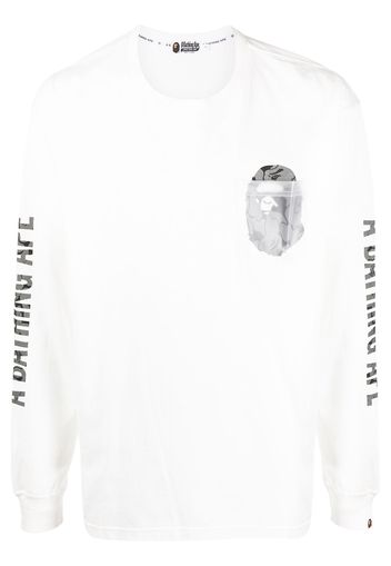 A BATHING APE® Ape patch pocket T-shirt - Bianco