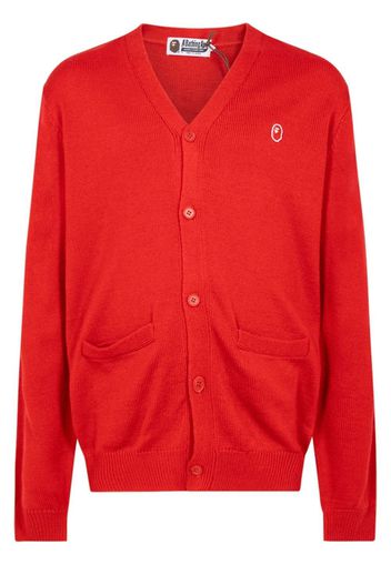 A BATHING APE® x Kid Cudi cardigan - Rosso