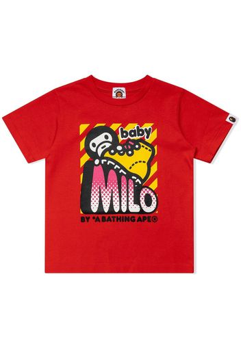 A BATHING APE® T-shirt Baby Milo Outdoor - Rosso