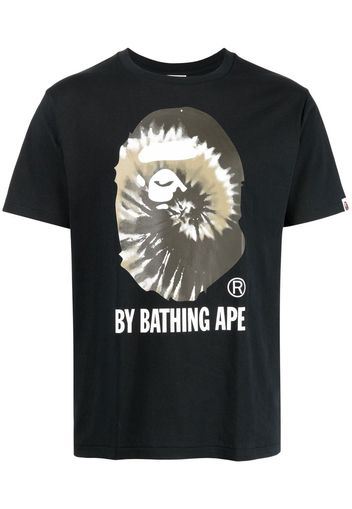 A BATHING APE® logo-print short-sleeved T-shirt - Nero