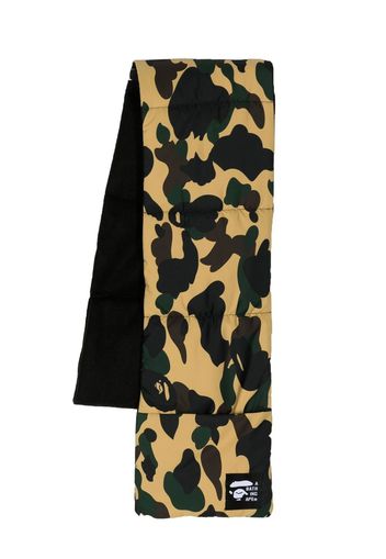 A BATHING APE® Sciarpa con stampa camouflage - Marrone