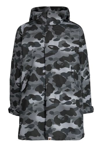 A BATHING APE® Giacca con stampa camouflage - Grigio