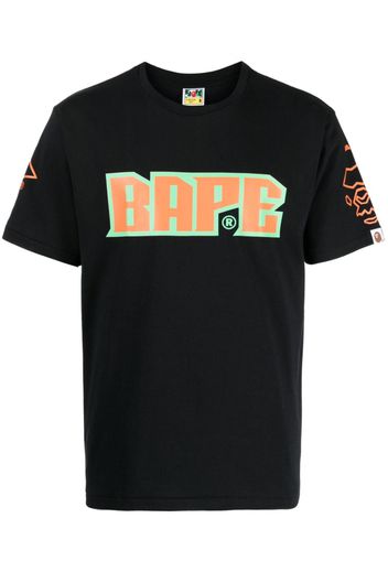 A BATHING APE® T-shirt con stampa - Nero