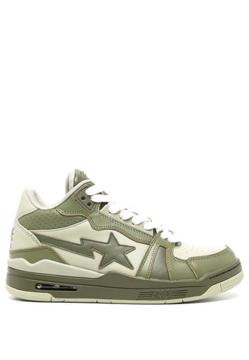 A BATHING APE® Clutch STA leather sneakers - Verde