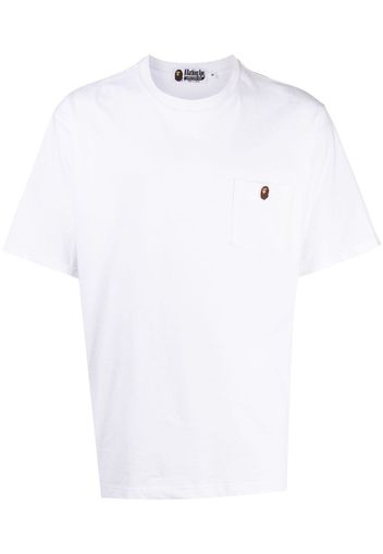 A BATHING APE® Ape Head cotton T-shirt - Bianco