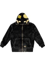 A BATHING APE® Fur Shark Hoodie Jacket M - Nero