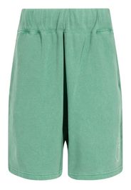 A BATHING APE® Wide Index Card shorts - Verde