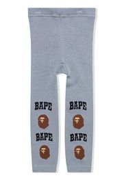 A BATHING APE® Leggings Ape Head - Grigio