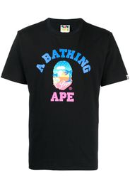 A BATHING APE® T-shirt con stampa - Bianco