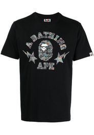 A BATHING APE® T-shirt con stampa - Nero