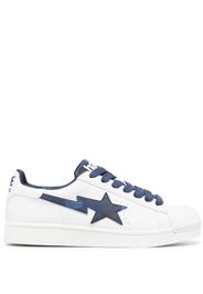 A BATHING APE® Skull STA logo-print sneakers - Blu